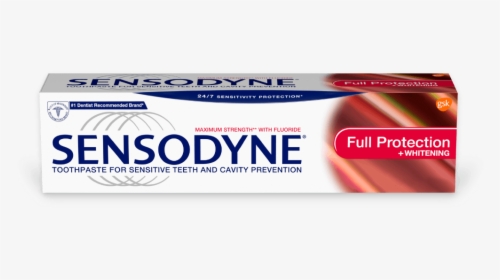 Sensodyne Full Protection With Whitening Toothpaste - Sensodyne Full Protection, HD Png Download, Transparent PNG