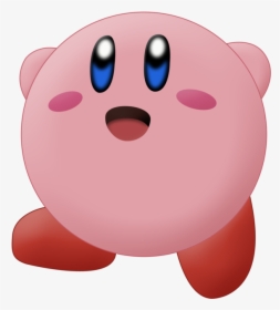 Cartoon Kirby Clip Art - Kirby Vector, HD Png Download, Transparent PNG