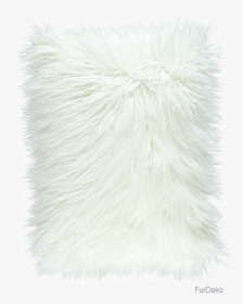 White Fur Rug Png - Fluffy White Pillow Png, Transparent Png, Transparent PNG