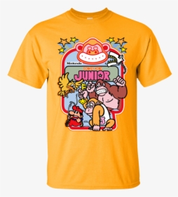 Donkey Kong Junior Arcade Cabinet Decal G200 Gildan - Stranger Things T Shirt I Dump Your Ass, HD Png Download, Transparent PNG