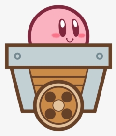 Clip Freeuse Mine Cart - Kirby, HD Png Download, Transparent PNG