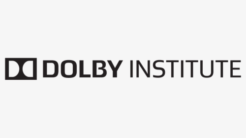 Dolby Institute Horizontal Black Png - Dolby Digital, Transparent Png, Transparent PNG