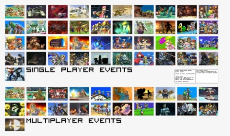 Super Smash Bros Brawl Menus Event Icons, HD Png Download, Transparent PNG