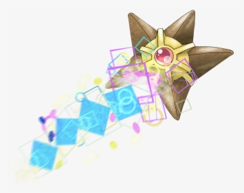 Staryu Used Signal Beam By Macuarrorro - Illustration, HD Png Download, Transparent PNG
