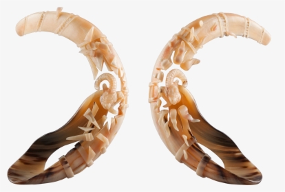 Big Horns Ram Shatter And Melt - Earrings, HD Png Download, Transparent PNG