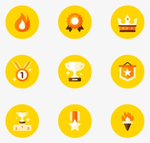 Essential Set - Yellow Icons, HD Png Download, Transparent PNG