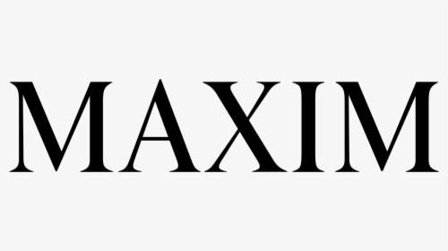Maxim Magazine Logo, HD Png Download, Transparent PNG