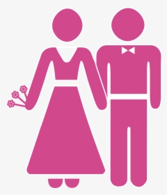 Wedding Invitation Marriage Icon - Wedding Icon Png Pink, Transparent Png, Transparent PNG
