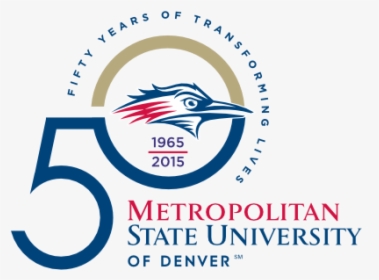 Logo Msu 50 - Metropolitan State University Of Denver, HD Png Download, Transparent PNG