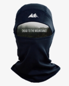 Mountain Made Face Mask Transparent Background - Balaclava, HD Png Download, Transparent PNG
