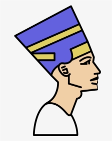 Nefertiti Head - King Tut Drawing Easy, HD Png Download, Transparent PNG