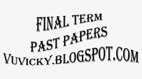 Cs610 Final Term Past Papers, HD Png Download, Transparent PNG