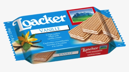 Loacker Wafer Vanilla, HD Png Download, Transparent PNG