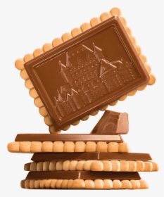 Square Cookies With Chocolate On Top, HD Png Download, Transparent PNG