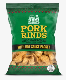 Pork Rinds With Salsa Packet - Snack, HD Png Download, Transparent PNG