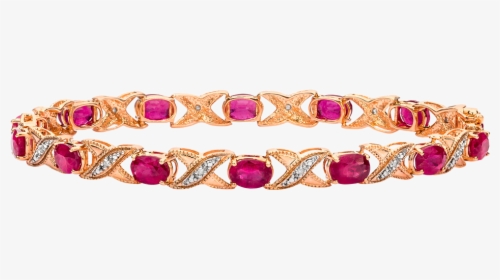 Saphhire And Ruby Bracelets - Bangle, HD Png Download, Transparent PNG