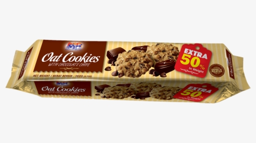 Oat Cookies With Chocolate - Chocolate Chips Cookies With Oats Packaging, HD Png Download, Transparent PNG