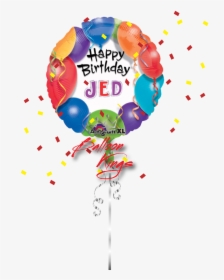 Happy Birthday Personalized Celebrate - Happy Birthday Balloons, HD Png Download, Transparent PNG