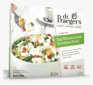 Praeger S Egg Whites & Kale Breakfast Bowl Package - Dr Praeger's Egg Whites And Kale Breakfast Bowl, HD Png Download, Transparent PNG