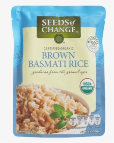 Brown Basmati Rice - Seeds Of Change Brown Basmati Rice, HD Png Download, Transparent PNG