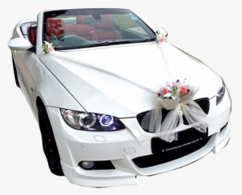 Wedding Car Decoration Png, Transparent Png, Transparent PNG