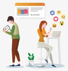 Agensi Digital Marketing Di Jakarta - Cartoon, HD Png Download, Transparent PNG