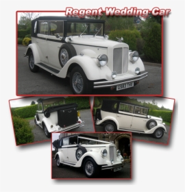 Wedding Car - Antique Car, HD Png Download, Transparent PNG