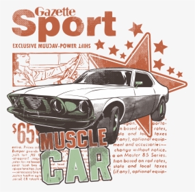 Car Wallpaper Sports T-shirt Paper Pattern Printing - T-shirt, HD Png Download, Transparent PNG
