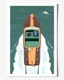 Rkr Print-classicboat1 - Roo Art, HD Png Download, Transparent PNG