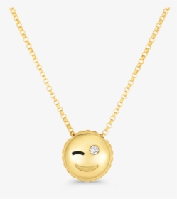 Roberto Coin Wink Emoji Pendant With Diamonds - Pendant, HD Png Download, Transparent PNG