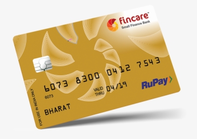 Fincare Gold Debit Card, HD Png Download, Transparent PNG