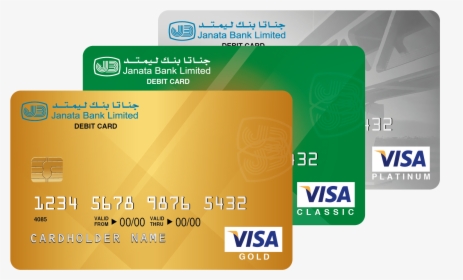Debit Card - Janata Bank Credit Card, HD Png Download, Transparent PNG
