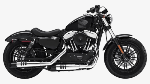 Harley Davidson 48 Rent A Bike Goa - Harley Davidson Forty Eight 2018 Black, HD Png Download, Transparent PNG
