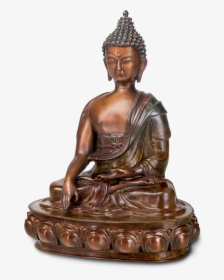 Bronzefigur Buddha Sakyamuni Von Atelier Strassacker - Gautama Buddha, HD Png Download, Transparent PNG