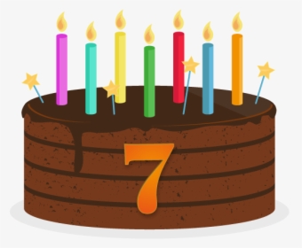 Thumb Image - 7th Birthday Cake Png, Transparent Png, Transparent PNG