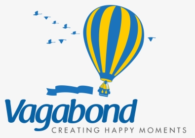 Vagabond Website Logo - Hot Air Balloon, HD Png Download, Transparent PNG