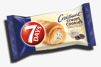 60g - 7 Days Croissant Cream And Cookies, HD Png Download, Transparent PNG