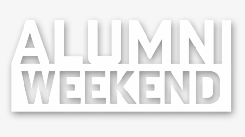 Alumni Weekend Logo 2019 - Monochrome, HD Png Download, Transparent PNG