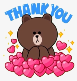 Thumb Image - Line Friend Thank You, HD Png Download, Transparent PNG
