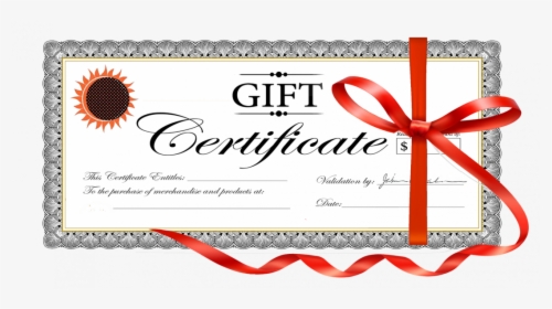 Certificate Tamplate Background Image Fictitious Name - Gift Certificate, HD Png Download, Transparent PNG