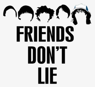##stranger #things #eleven #mike #friends #dont #lie - Silhouette Stranger Things Clipart Black And White, HD Png Download, Transparent PNG