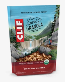Cinnamon Almond Packaging - Clif White Chocolate Macadamia Granola, HD Png Download, Transparent PNG