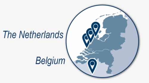 Map Tulip Fields Netherlands, HD Png Download, Transparent PNG
