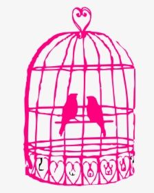 Birds In Cage Png, Transparent Png, Transparent PNG