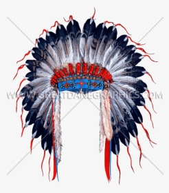 Svg Freeuse Stock Indian Head Dress - Indian Feathers On Head, HD Png Download, Transparent PNG