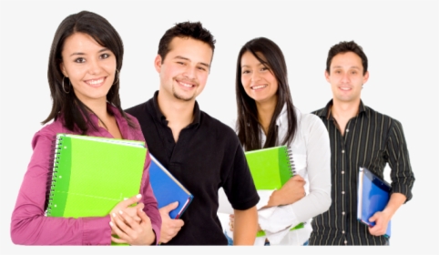 Indian Students With Books , Png Download - University Students Studying, Transparent Png, Transparent PNG