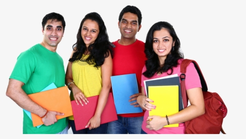 Indian Students - Group Of Students Indian, HD Png Download, Transparent PNG