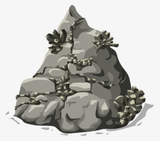 Rocks On A Mountain Clipart, HD Png Download, Transparent PNG