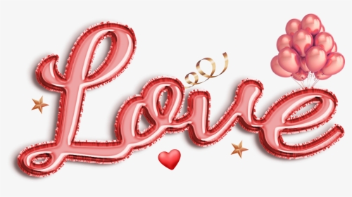 Png Love Text Download, Transparent Png, Transparent PNG