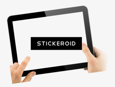 Tablet In Hand - Hand, HD Png Download, Transparent PNG